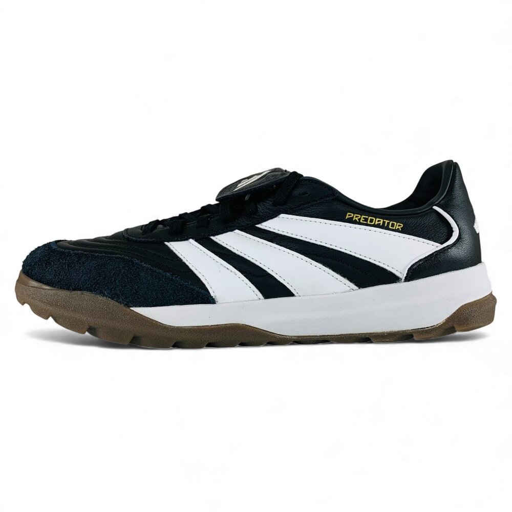 adidas Predator Turf Trainer Black White Gum Men's Shoes Sneakers IH5075